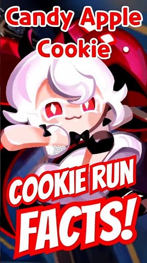 Candy Apple Cookie Facts! (Cookie Run: Kingdom) #Shorts #CookieRun #CRK #CandyAppleCookie #Facts