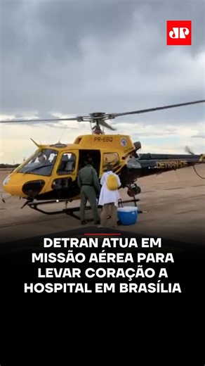 O Detran do Distrito Federal realizou, no dia 29 de dezembro, uma operação aérea para o transporte de um coração destinado a transplante em Brasília. O órgão chegou ao DF às 14h45 em uma aeronave da Força Aérea Brasileira (FAB) e foi levado da Base Aérea ao Hospital das Forças Armadas (HFA) em um helicóptero do Detran-DF. A ação garantiu agilidade no deslocamento do órgão, fator decisivo para o sucesso do procedimento. O voo entre a base aérea e o hospital durou cerca de três a quatro minutos e 