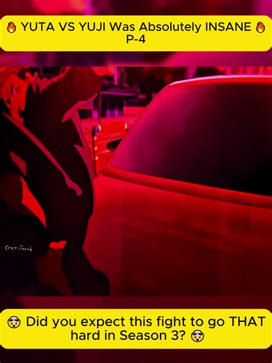 #anime #jujutsukaisen #yutaokkotsu #yujiitadori #jjk (4) | yuta vs yuji