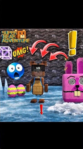 😱 TURTLETOWN HIDDEN POWER UNLOCKED! #superbearadventure