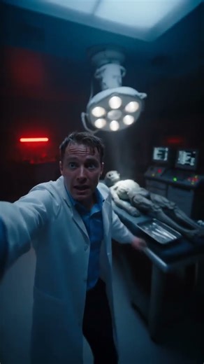 Terrified Scientist Films Alien in Secret Lab | You Decide What It Is