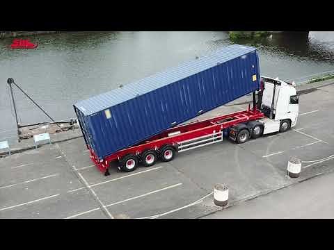 SDC Trailers new 40ft Tipping Skeletal Trailer