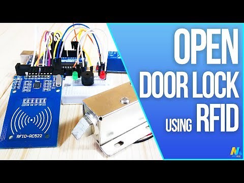 Solenoid Door Lock Contol RFID Arduino