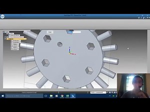 Tutorial Solid Edge 013 - A ferramenta Pattern Feature