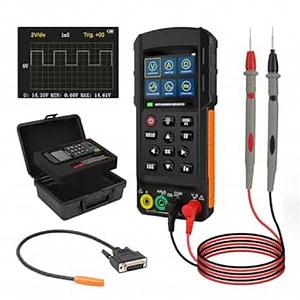 Digital Multimeter Tester Automotive Multimeter Oscilloscope, AC DC 1000V Voltage and Current Teter Current Ohm Volt Amp Meter Ignition Pulse Signal Test Voltmeter, Resistance Frequency Diodes Tester