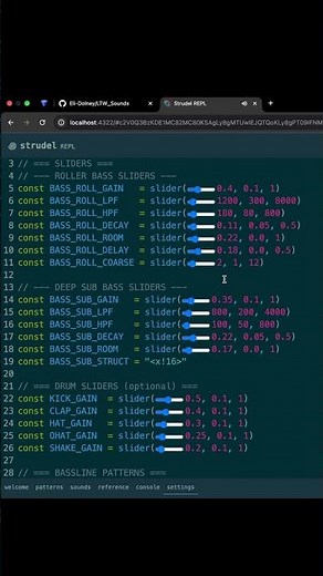 The Cleanest Strudel Setup Just Got Better 👀🔥 #algorave #livecoding #strudel #mac