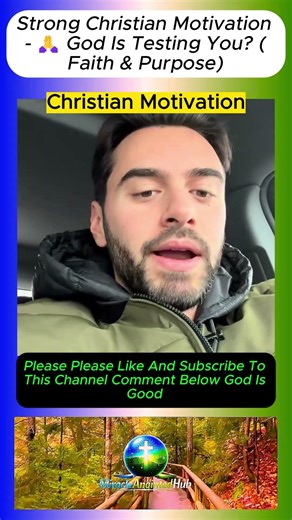 Strong Christian Motivation - 🙏 God Is Testing You? (Faith & Purpose)