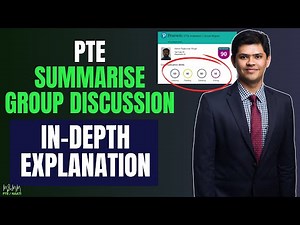 PTE Summarise Group Discussion | Step-by-Step Guide & In-Depth Explanation | M and MM PTE NAATI