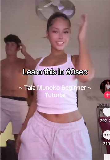 60 seconds beginner dance tutorial on the viral tala munoko dance (songi). Let me know if you have any questions🫶 oriiginal creator @Laura • • • • • • #talamunoko #songidance #dancetutorial #beginnerdance #danceclass