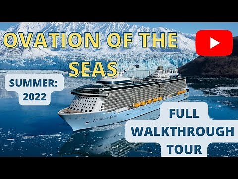 Ovation of the Seas FULL Ship Tour | Royal Caribbean Summer 2022 | ALASKA Ship Tour