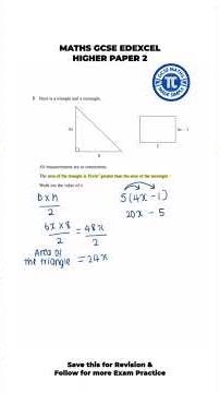 Maths GCSE Exam Paper Practice