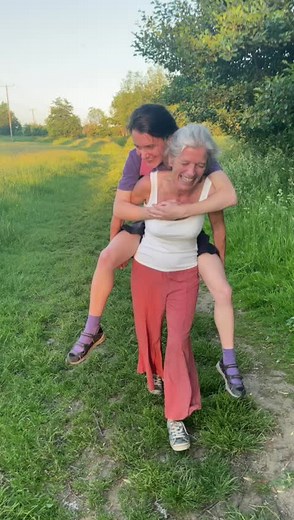 Fun Piggyback Ride Ideas for a Mother and Grown Daughter