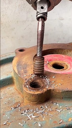 Easy Way to Remove a Broken Nut from Inside 👍 #handmade #craft #skills