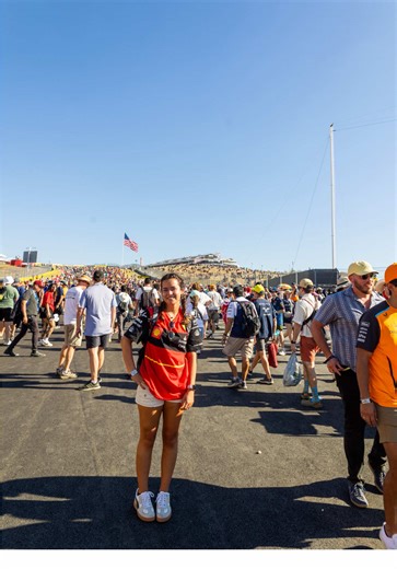 Enjoying Cold Lemonade at Circuit of the Americas