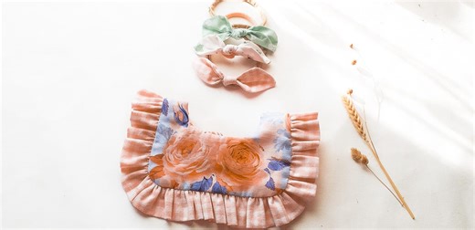 Vintage Reversible Bib Sewing Pattern | Beginner Friendly | Instant Download A4 - Etsy