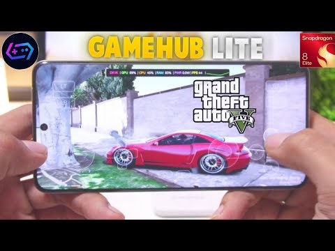 Gamehub Lite - GTA 5 Ultra Graphics Mod | Snapdragon 8 Elite!