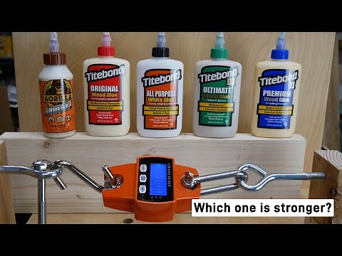 Wood Glue Strength Test - Titebond vs Gorilla