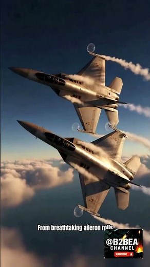 Air Force Aerobatics — The Art of Precision in the Sky #b2bea #airforce