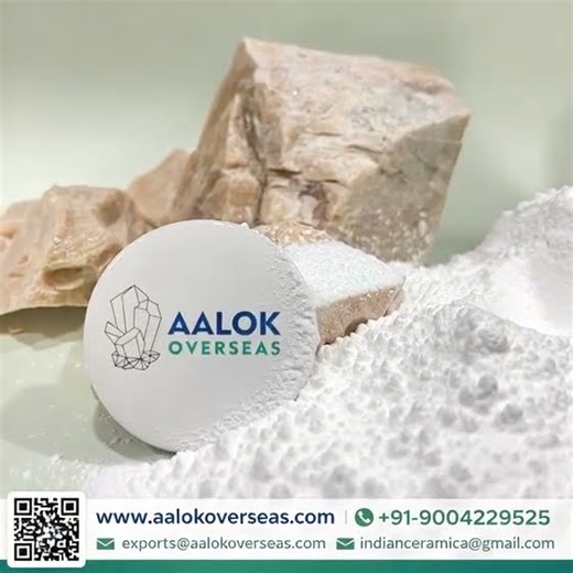 Premium Feldspar (Fenspat độ trắng cao) suitable for ceramic tiles (gạch ceramic) #feldspar #export