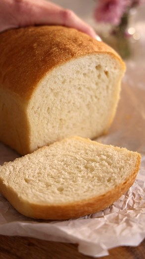 This easy White Bread is soft, tender, and perfect for your favorite sandwich or a delicious slice of toast. The secret is measuring your flour correctly and giving your dough the right amount of time to proof. Recipe on the blog 👉 link in bio👈 #preppykitchen #baker #recipevideo | Preppy Kitchen