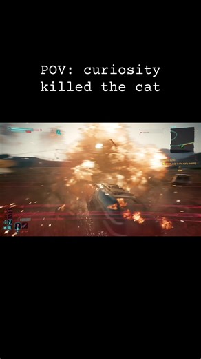 note to self, don’t do that that again.. I guess someone had it out for that dude 💣 #cyberpunk2077 #gametok #flatline #openworld #rpg