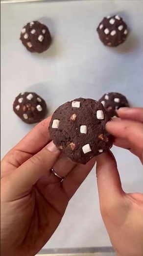 Hot chocolate cookies