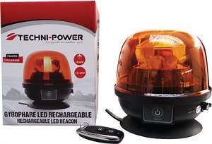 Gyrophare LED sans fil rechargeable magnétique avec télécommande