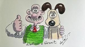 Win a Wallace and Gromit Sketch by Nick Park