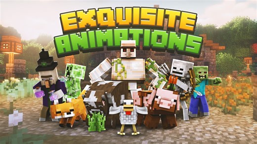 [C4D&PS]MC模组《EXQUISITE ANIMATIONS》封面设计过程解说（极速艺术SPEEDART）【FORCE_VICEROY】