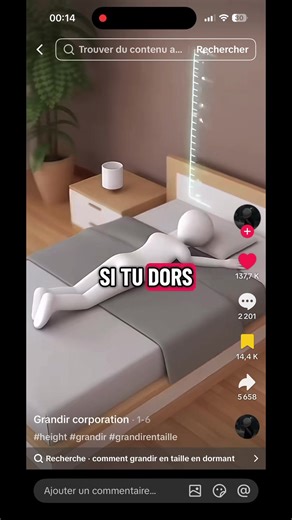 Comment atteindre 1m90 en dormant?