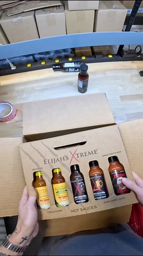 Packing Your Brother’s Hot Sauce Order 🌶️ #elijahsxtreme #hotsauce #packingorders | Elijah's Xtreme Hot Sauce