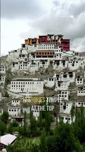 One of the Largest Monasteries of India | Thiksey Monastery in Ladakh