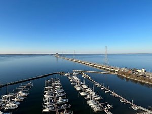 🔴 LIVE James River Bridge STUCK | Windward Towers, Newport News, VA | January 21, 2025