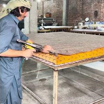 World-Class Spring Mattress Production | Modern Factory Technology