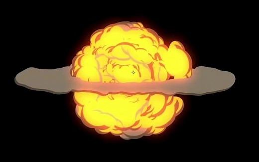 【AE教程】P粒子制作二维动画爆炸效果