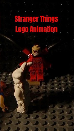 stranger things 5 Lego animation #strangerthings #Lego #stopmotion #animation #легоанимация #netflix