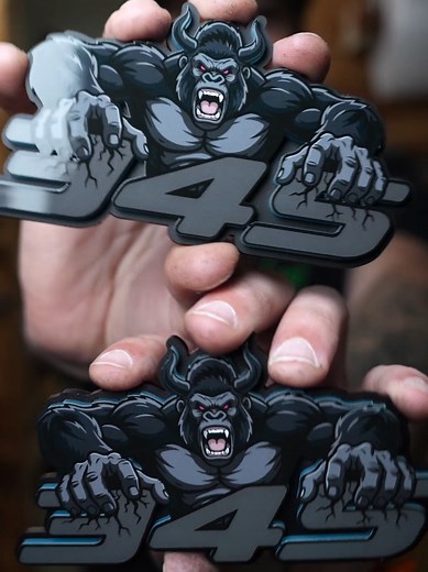 Custom 345 R/T Hell Ape Badges — One‑of‑a‑Kind Deliver