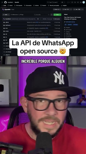 La API de WhatsApp open source que tienes que ver 🤯 OpenWA #whatsapp #api #backend #developer #docker