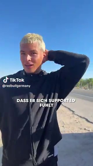 Marlon was seen on Red Bull Germany’s TikTok page after joining Arda Saatçi on his 600 KM Ultra challenge, running from Death Valley to Santa Monica Pier 👀🔥