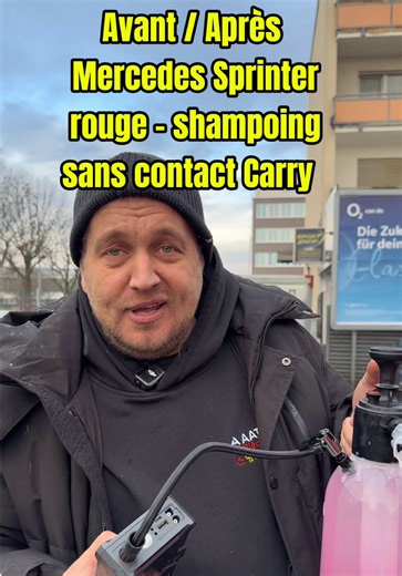 🔴🏎 Notre Ferrari rouge en test ! Bon… Ferrari façon Mercedes Sprinter 216 CDI 😅 👉 8 mois sans lavage 👉 Ultra sale 👉 Terne, poussiéreux On a appliqué notre shampoing italien sans contact Carry 🇮🇹 ✔ Pas d’éponge ✔ Pas de micro-rayures ✔ Juste application rinçage Et regardez le résultat 😳✨ Le rouge est revenu comme neuf 🔥 Franchement… impressionnant. 📍 Dispo chez : • AAPIECES Cannes – 32 avenue Maréchal Juin • AAPIECES Haguenau – 32 rue Maréchal Foch • AATEILE Kehl – Allensteiner Str. 26