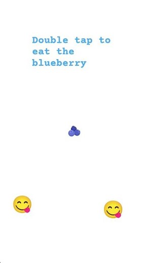 Eat the blueberry #edit