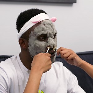 327K views · 3.6K reactions | The girls decide Stevo deserves a little pamper as he is starting to get grey hair. Face mask, eyebrow threading and NOSE AND EAR WAX?! Is he actually going to appreciate pamper day? | Stevo The Mad Man Show | Facebook