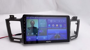 Android 14 Car Stereo for Toyota RAV4 2013-2018, 10.1" IPS Touch Screen with [Canbus & Factory USB Support], Wireless CarPlay & Android Auto, Supports Original Backup Camera & Parking Sensors/SWC