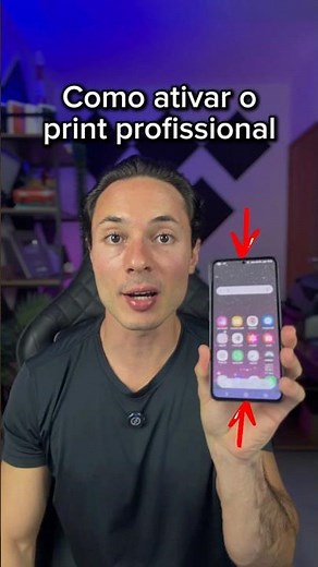 Como ativar o print profissional no celular Android #dicasdecelular #dicas #truques #androidtips