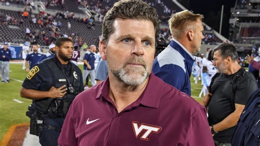 Hokies lose starting DB to transfer portal after Brent Pry firing