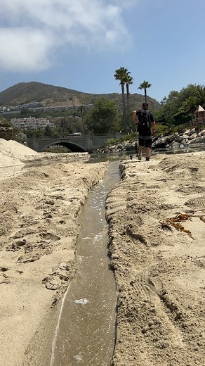 1M views · 6.9K reactions | ASMR - Draining creek mouth into ocean. Such a satisfying thing to watch and listen to. Enjoy! 酪 | Solaglocal | Facebook