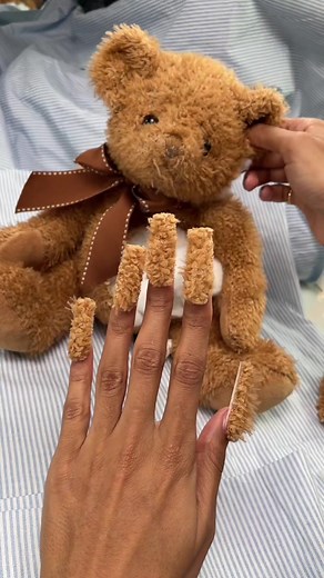 Teddy Bear Inspired Nail Art Tutorial and Behind the Scenes