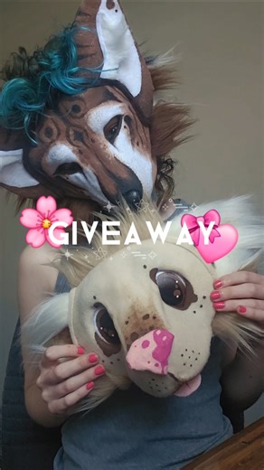 ⋆°•MASK GIVEAWAY°☁︎⋆ #therian #therianthropy #alterhuman #viral #50datab #giveaway #therianmask #fyp