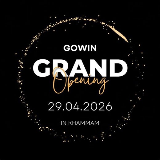 Get Ready Khammam GOWIN Grand Opening on 29/04/2026 !! #gowin #grandopening #khammam #shoes #puma