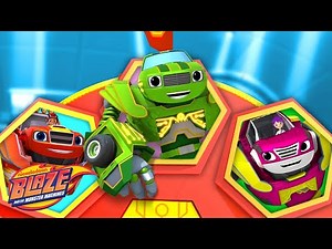 Spin the Wheel #4 w/ Robot Blaze! | Blaze and the Monster Machines
